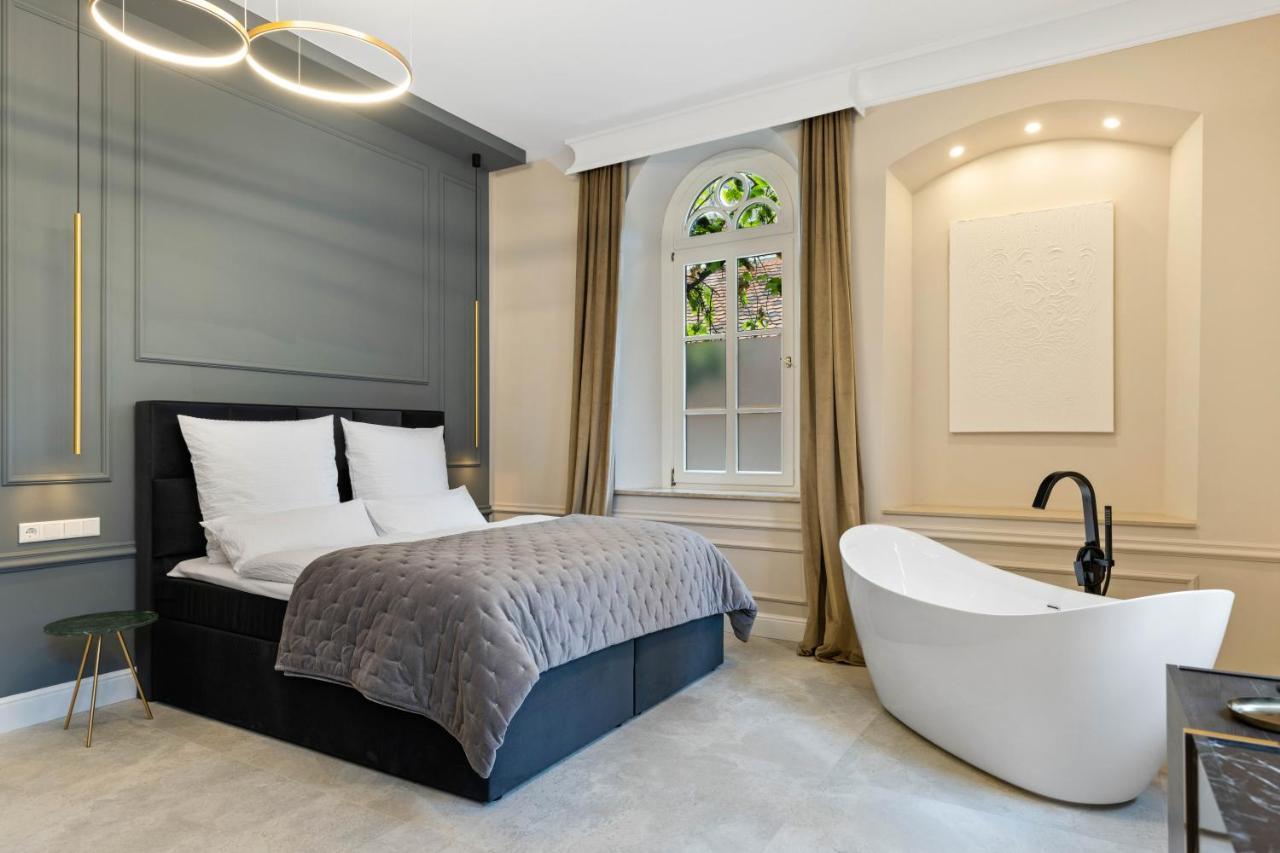 Boutique Rooms I Luxus Suite I Center I Boxspring Augsburg Buitenkant foto